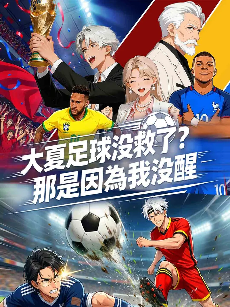 《大夏足球沒救了？那是因為我沒醒》封面
