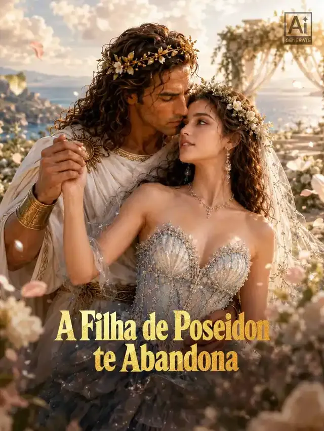 Capa de A Filha de Poseidon te Abandona