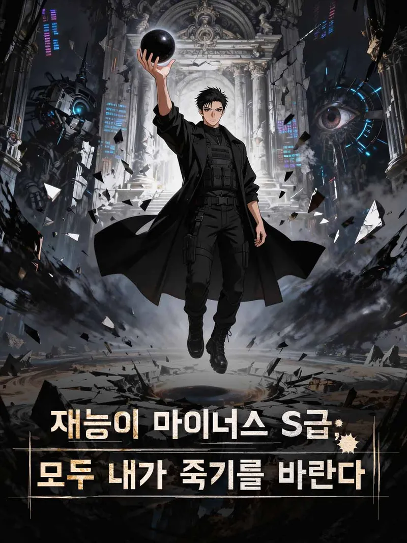 재능이 마이너스 S급, 모두 내가 죽기를 바란다 표지