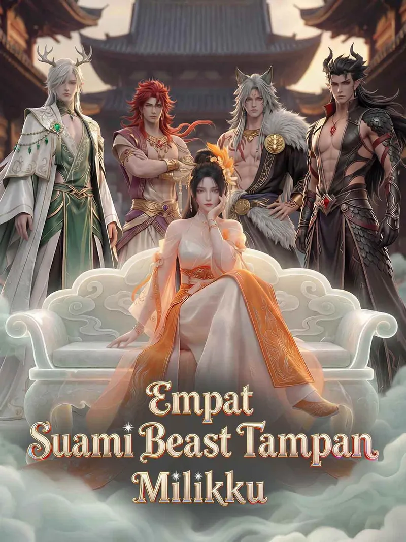 Sampul Empat Suami Beast Tampan Milikku