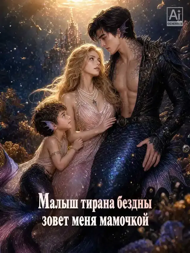 Обложка «Малыш тирана бездны зовет меня мамочкой»
