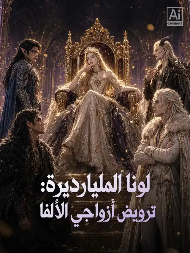 غلاف لونا المليارديرة: ترويض أزواجي الألفا