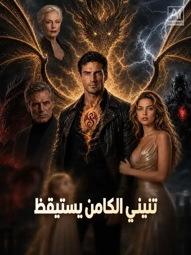 غلاف تنيني الكامن يستيقظ