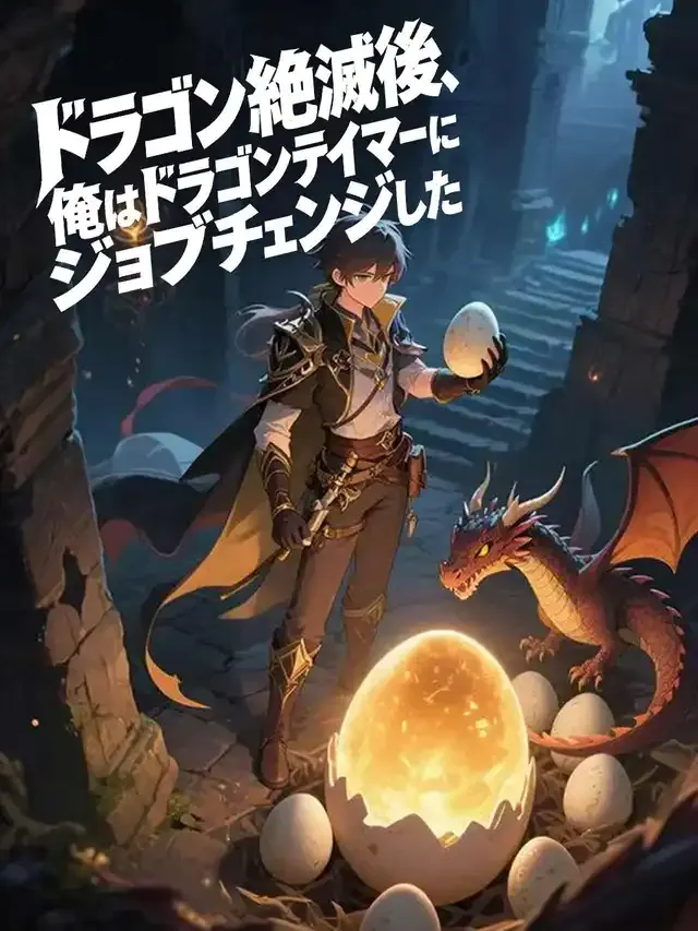 「ドラゴン絶滅後、俺はドラゴンテイマーにジョブチェンジした」のカバー画像