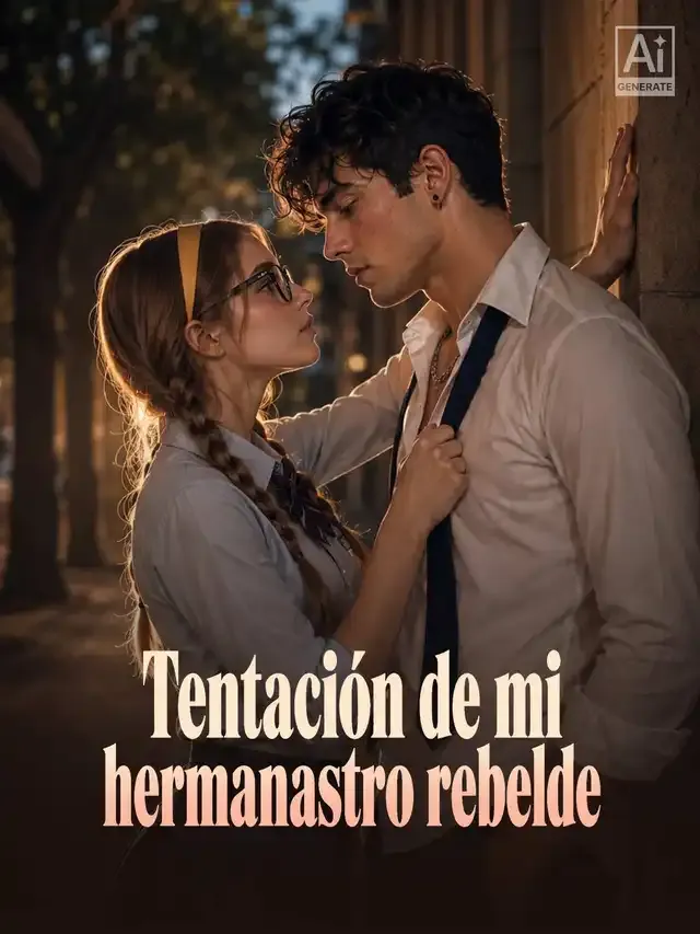 Portada de Tentación de mi hermanastro rebelde