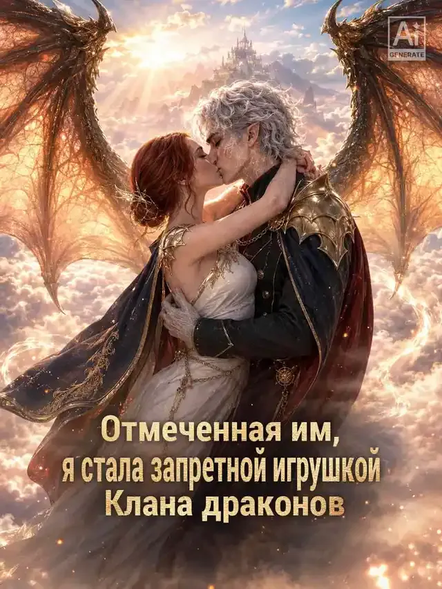 Обложка «Отмеченная им, я стала запретной игрушкой Клана драконов»