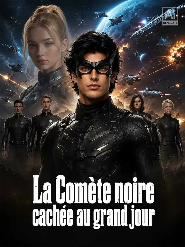 Couverture de La Comète noire cachée au grand jour
