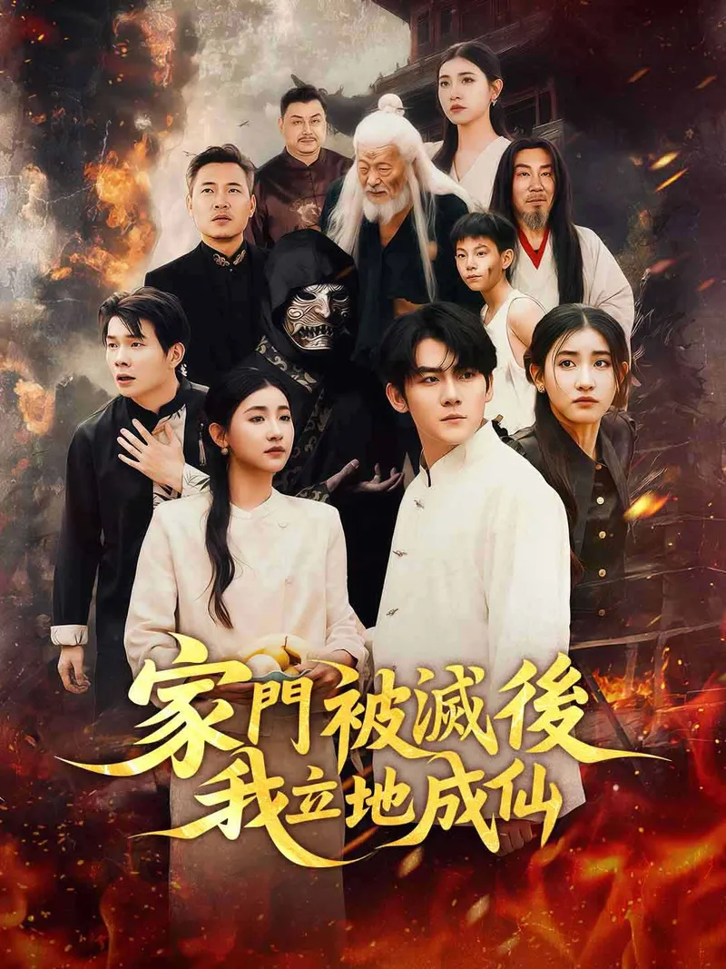 《家門被滅後，我立地成仙》封面