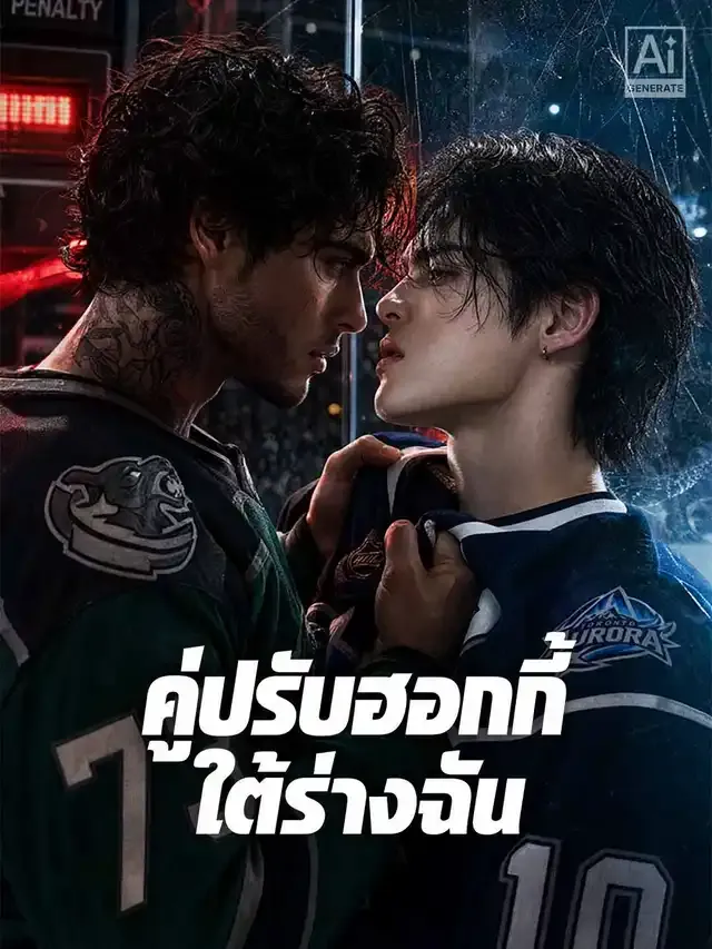 หน้าปกคู่ปรับฮอกกี้ใต้ร่างฉัน