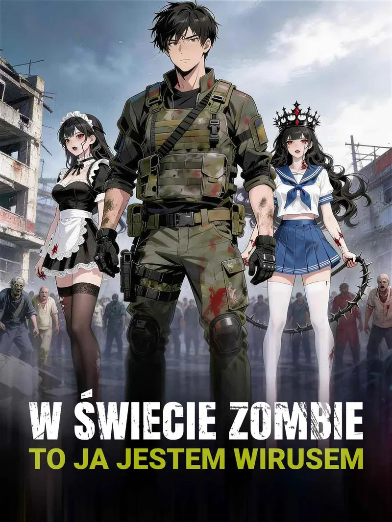 Okładka W świecie zombie to ja jestem wirusem