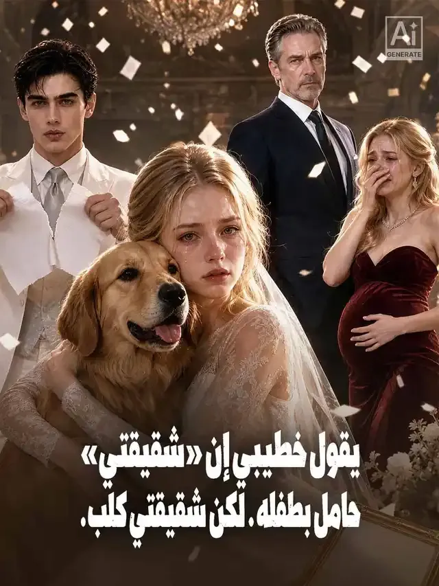 غلاف يقول خطيبي إن «شقيقتي» حامل بطفله. لكن شقيقتي كلب.