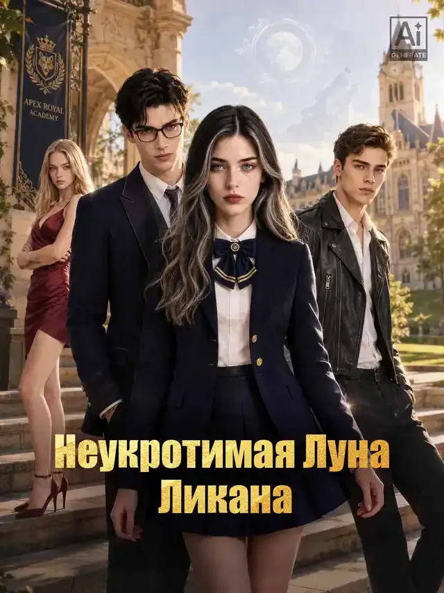 Обложка «Неукротимая Луна Ликана»