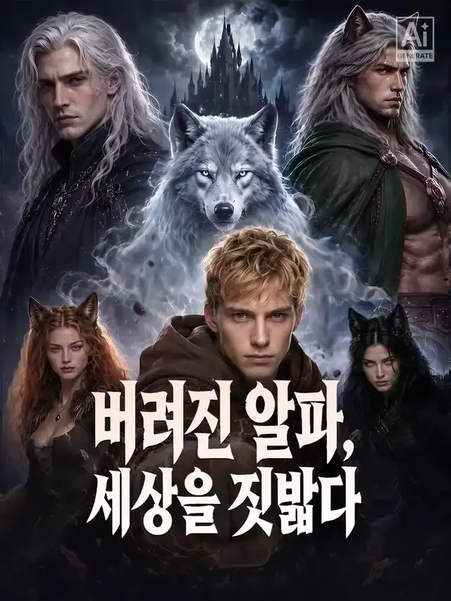 버려진 알파, 세상을 짓밟다 표지