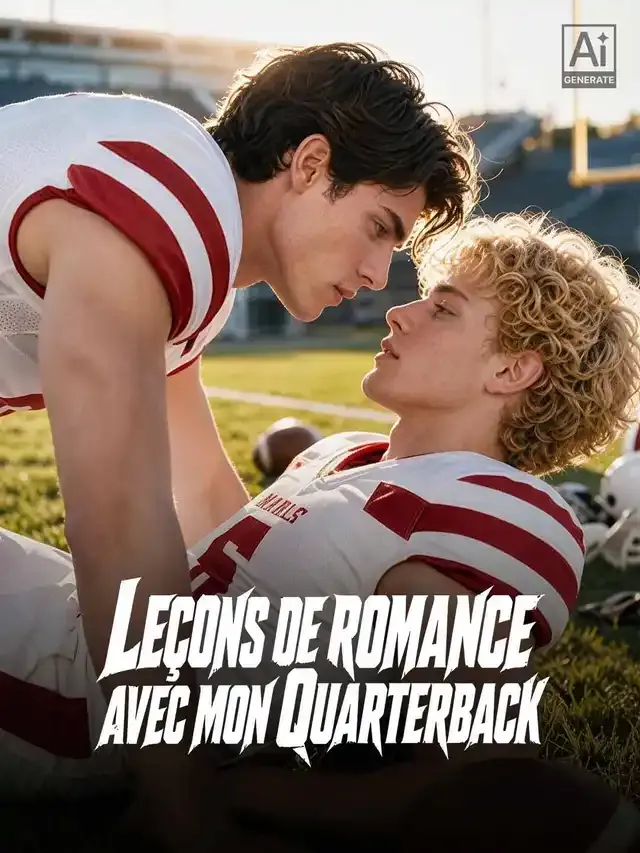 Couverture de Leçons de romance avec mon Quarterback