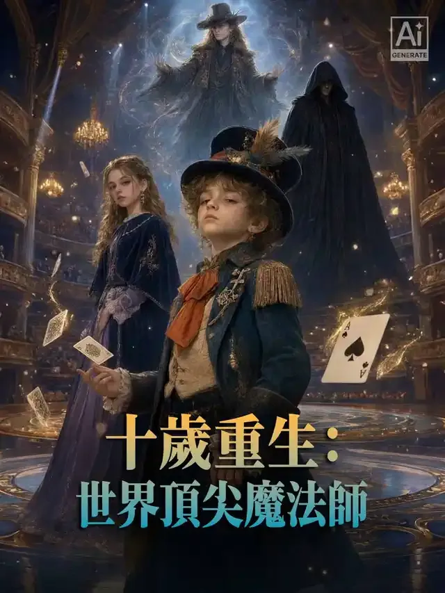 《十歲重生：世界頂尖魔法師》封面