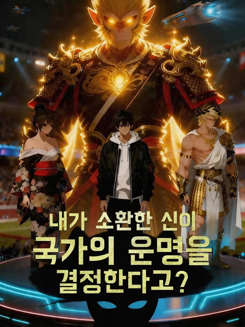 내가 소환한 신이 국가의 운명을 결정한다고? 표지
