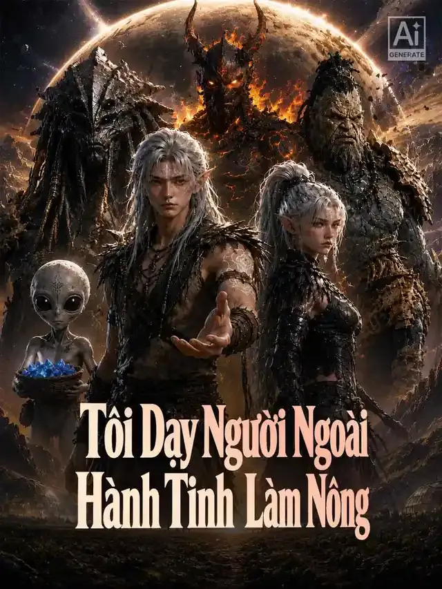 Ảnh bìa Tôi Dạy Người Ngoài Hành Tinh Làm Nông