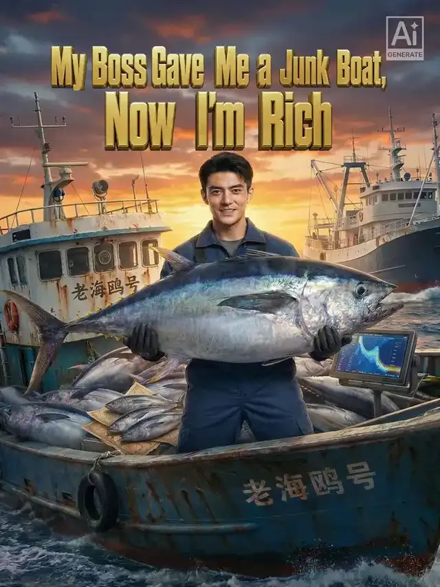 My Boss Gave Me a Junk Boat, Now I'm Rich cover