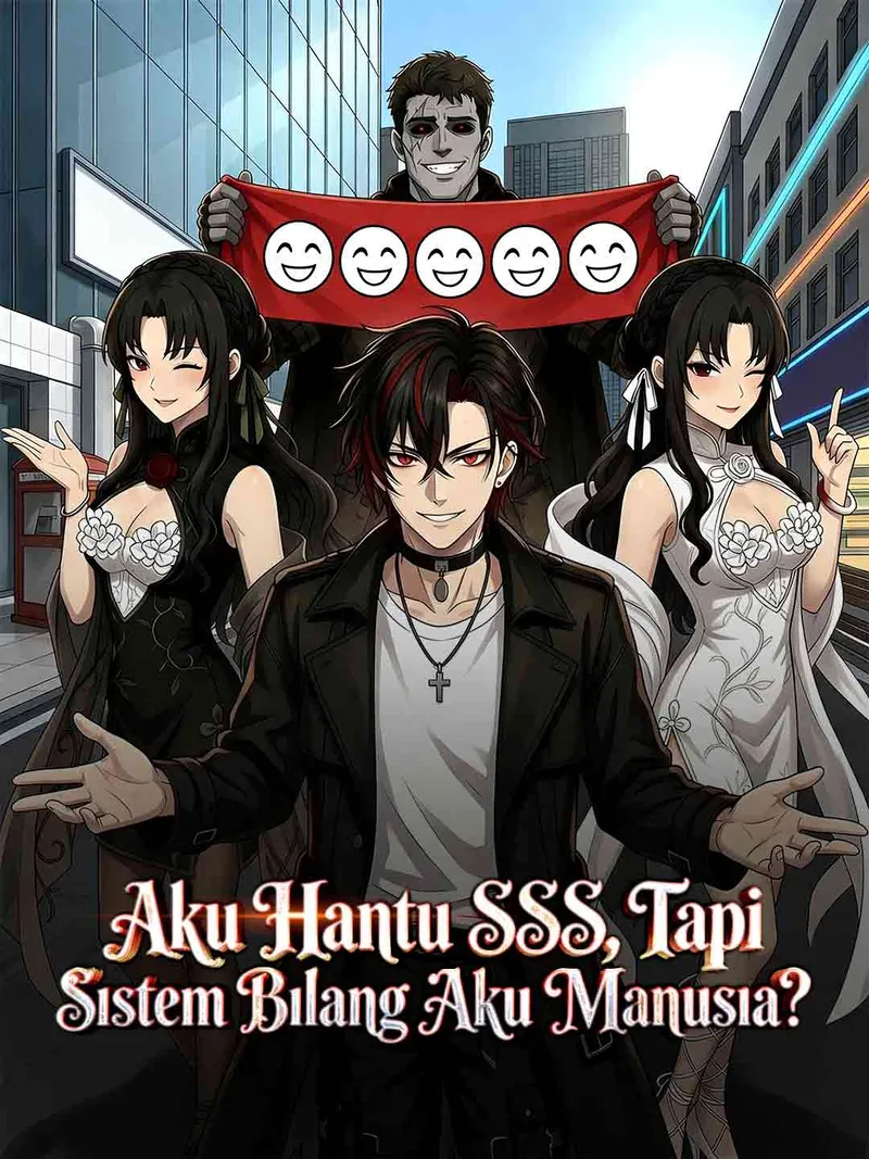 Sampul Aku Hantu SSS, Tapi Sistem Bilang Aku Manusia?
