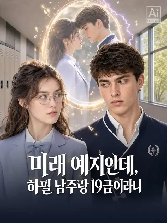 미래 예지인데, 하필 남주랑 19금이라니 표지