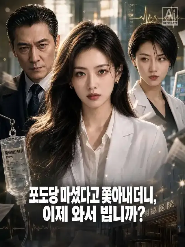 포도당 마셨다고 쫓아내더니, 이제 와서 빕니까? 표지