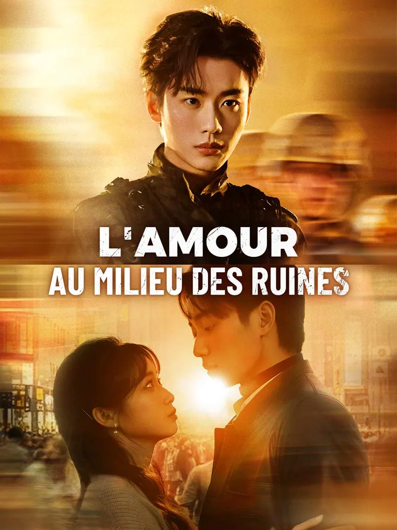 Couverture de L'amour au milieu des ruines
