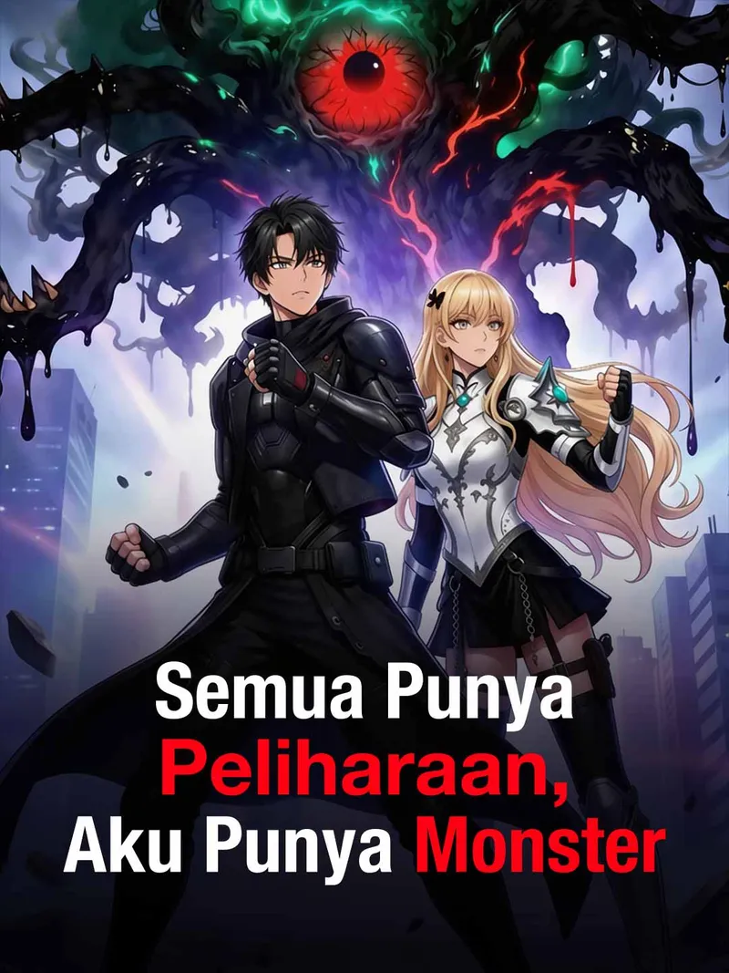 Sampul Semua Punya Peliharaan, Aku Punya Monster