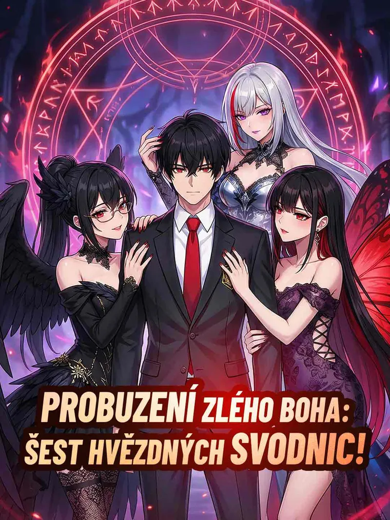 Obálka Probuzení zlého boha: Šest hvězdných svodnic!