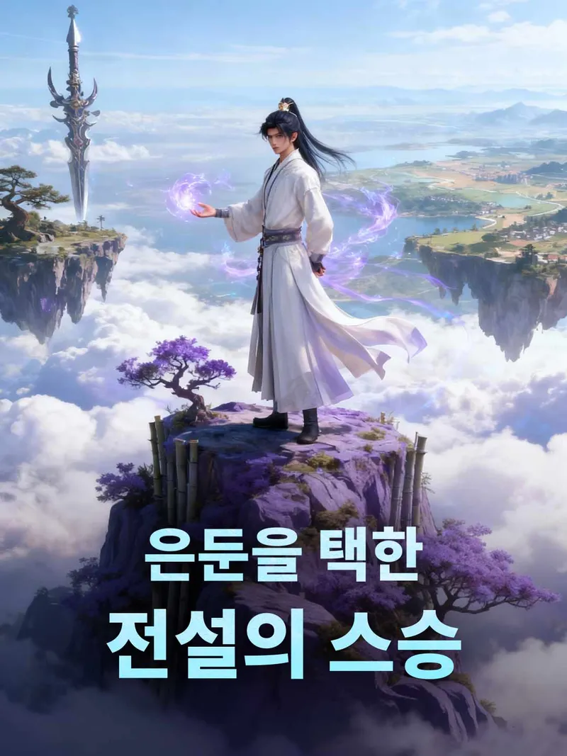 은둔을 택한 전설의 스승 표지