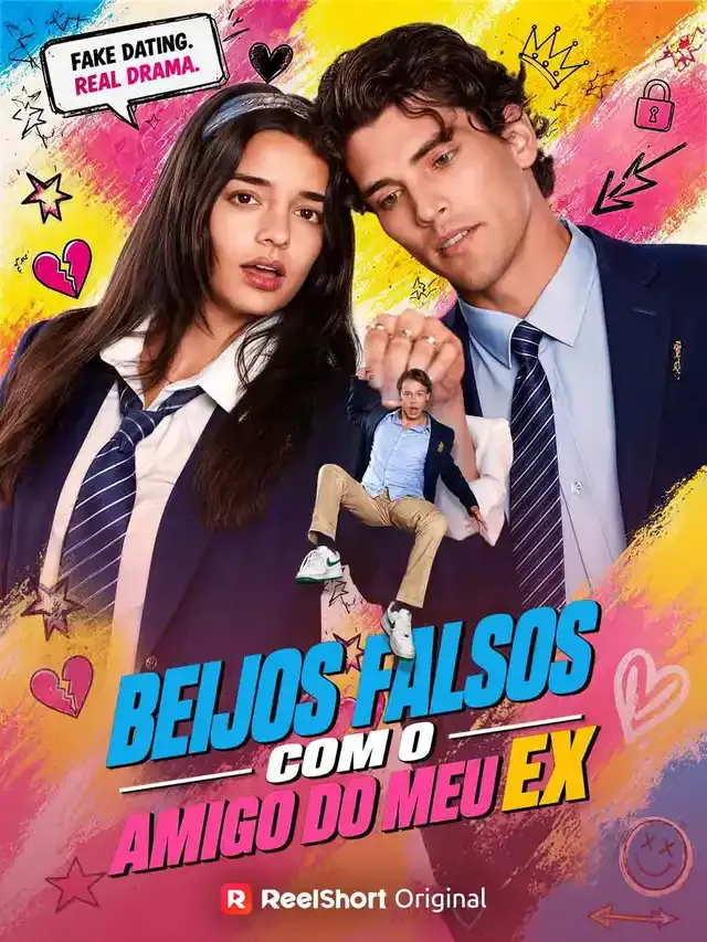 Capa de Beijos Falsos com o Amigo do Meu Ex
