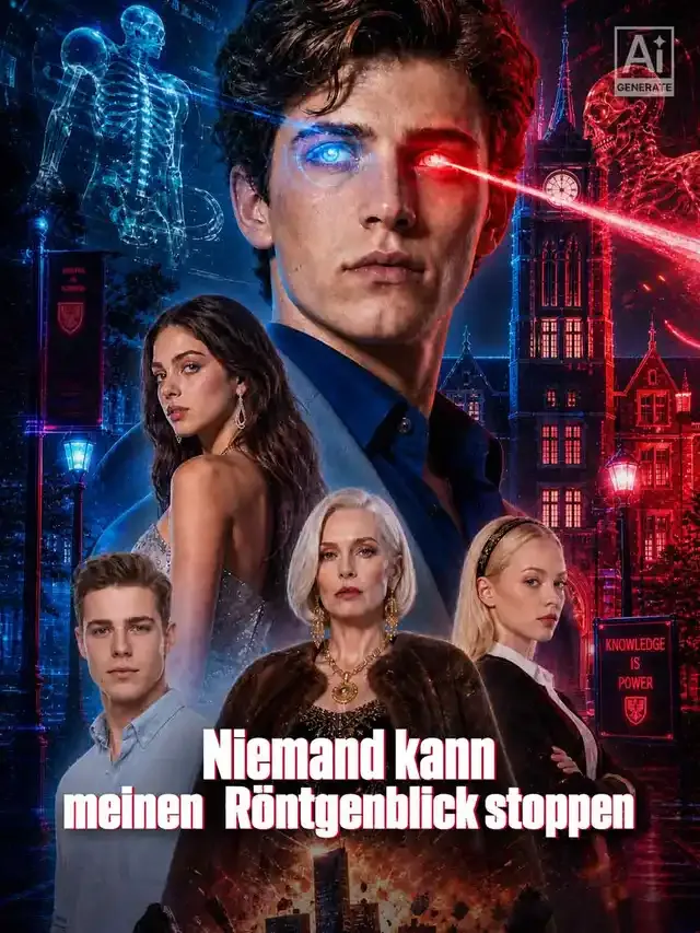 Cover von Niemand kann meinen  Röntgenblick stoppen