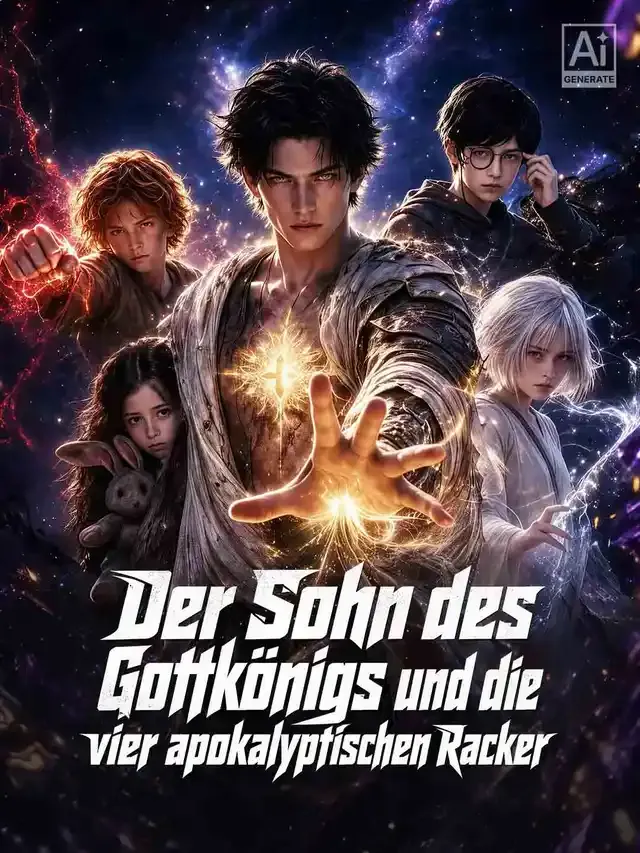 Cover von Der Sohn des Gottkönigs und die vier apokalyptischen Racker