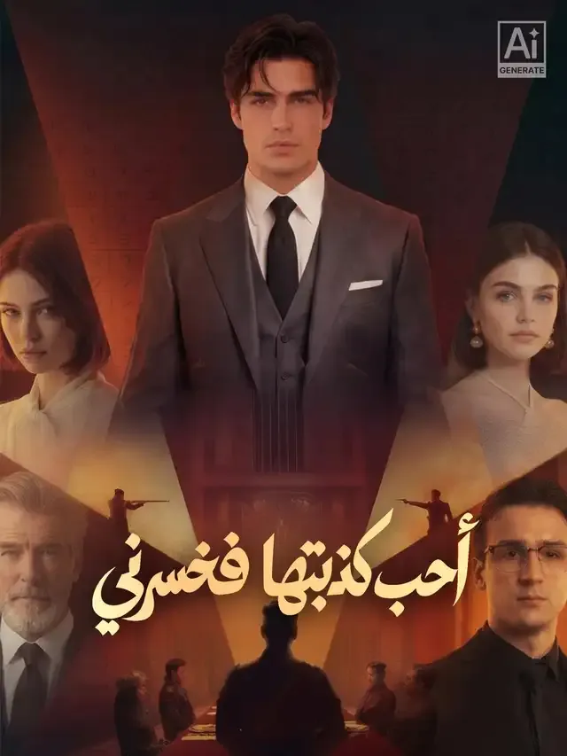غلاف أحب كذبتها فخسرني