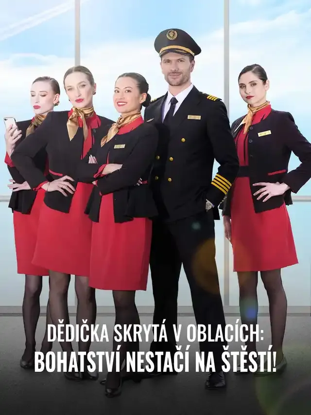 Obálka Dědička skrytá v oblacích: Bohatství nestačí na štěstí!