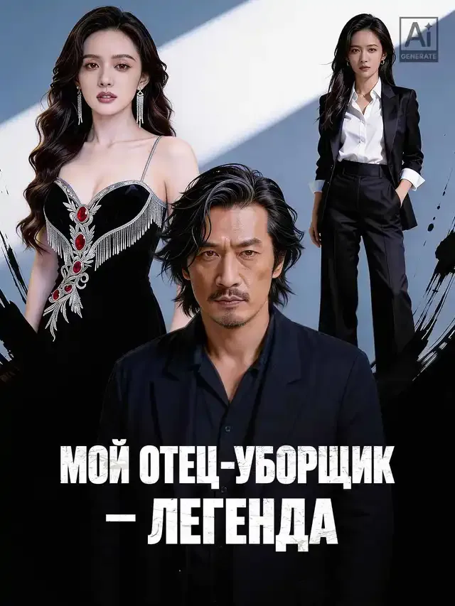 Обложка «Мой отец-уборщик — Легенда»