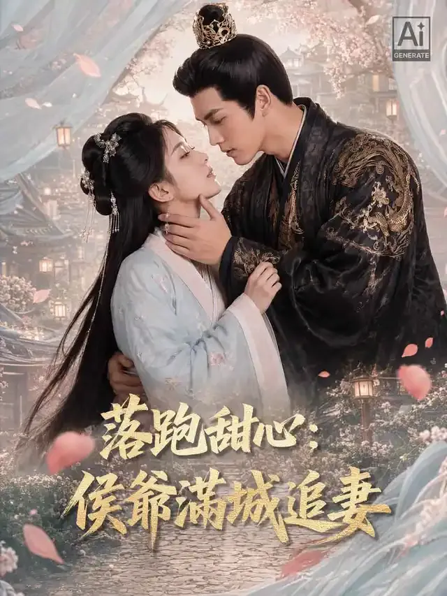 《落跑甜心：侯爺滿城追妻》封面