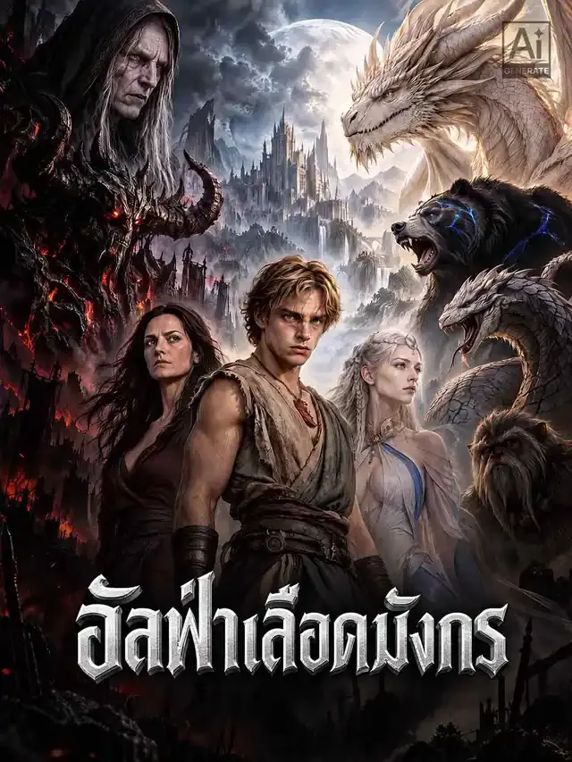 หน้าปกอัลฟ่าเลือดมังกร