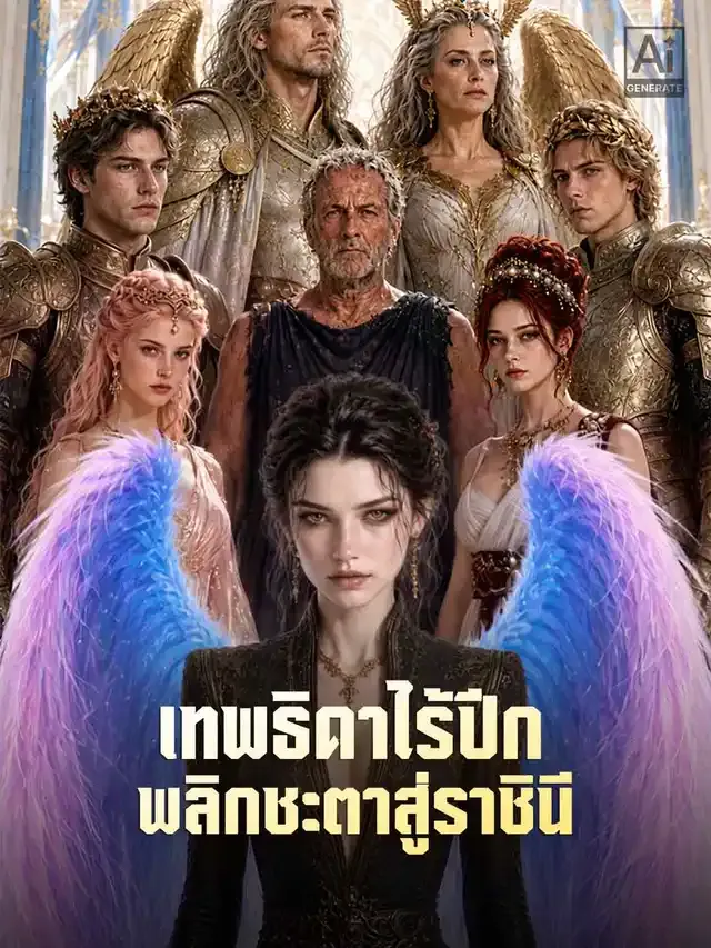 หน้าปกเทพธิดาไร้ปีก พลิกชะตาสู่ราชินี