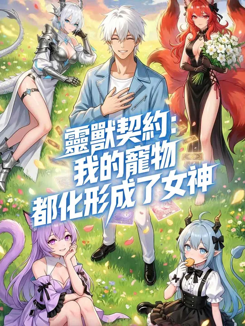 《靈獸契約：我的寵物都化形成了女神》封面