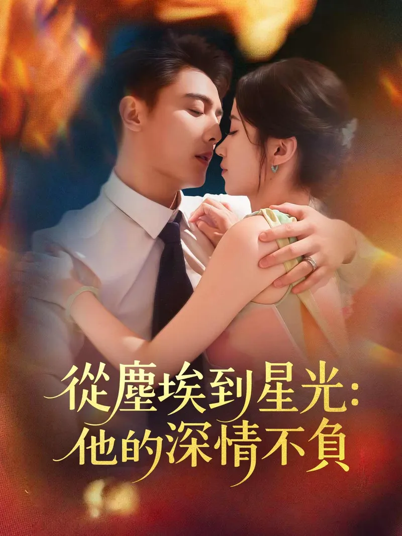 《從塵埃到星光：他的深情不負》封面