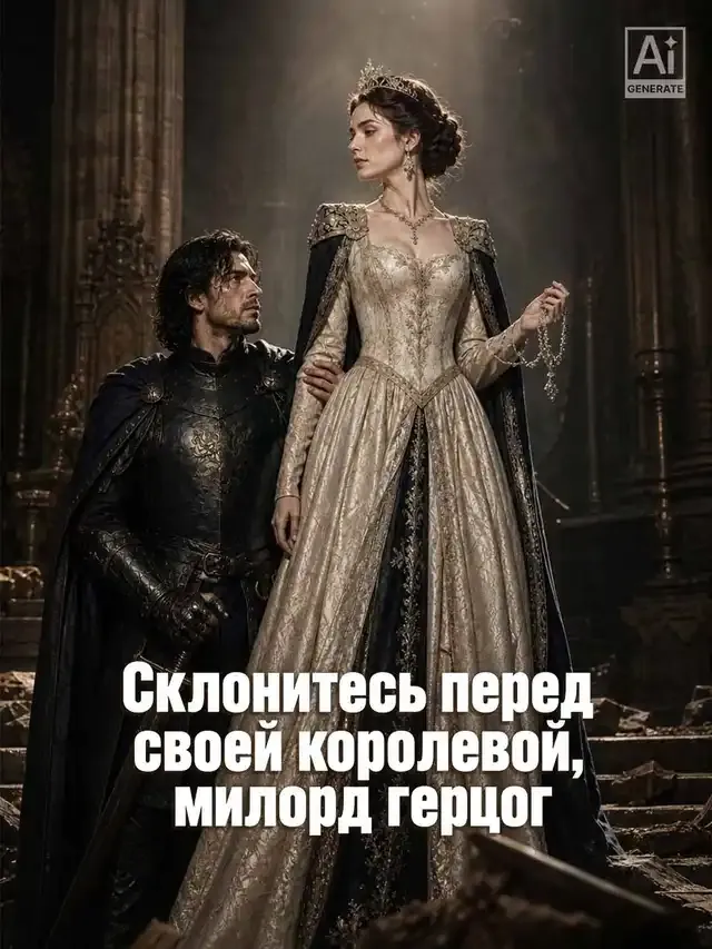 Обложка «Склонитесь перед своей королевой, милорд герцог»