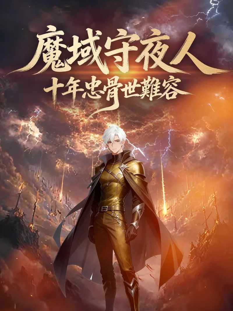 《魔域守夜人，十年忠骨世難容》封面