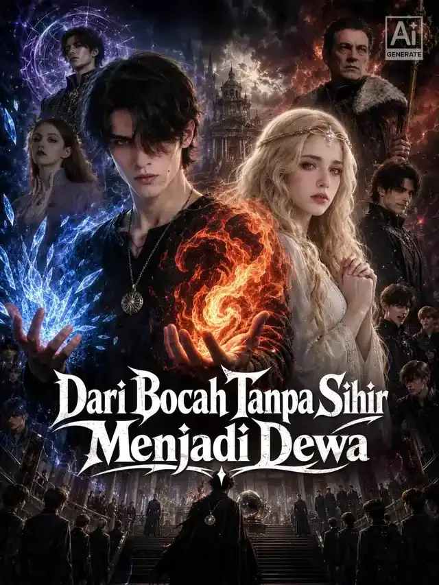 Sampul Dari Bocah Tanpa Sihir Menjadi Dewa