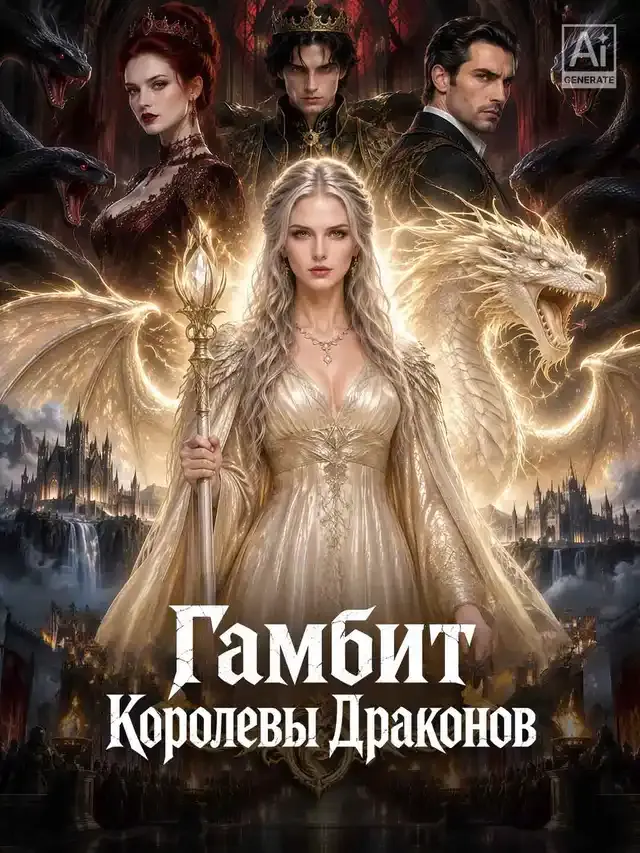 Обложка «Гамбит Королевы Драконов»