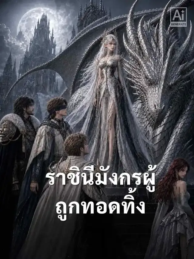 หน้าปกราชินีมังกรผู้ถูกทอดทิ้ง