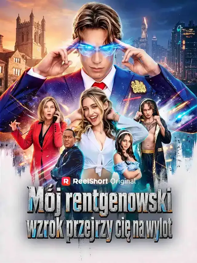 Okładka Mój rentgenowski wzrok przejrzy cię na wylot