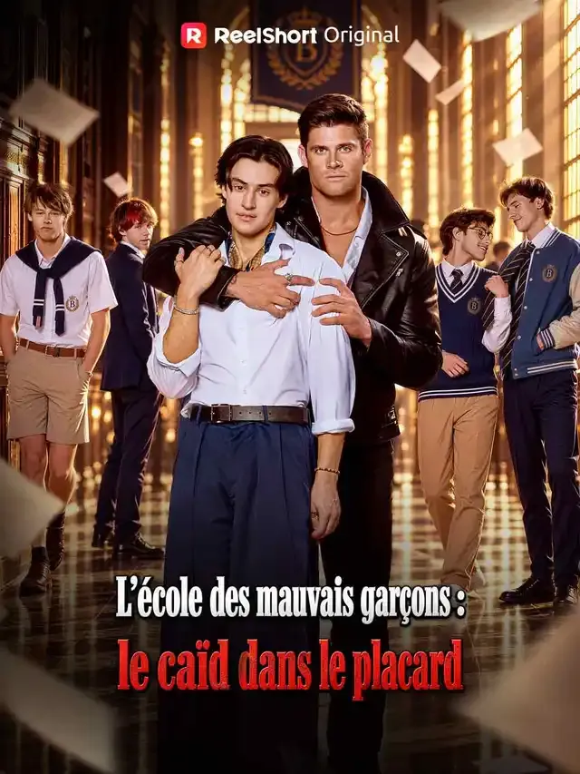 Couverture de L'école des mauvais garçons : le caïd dans le placard