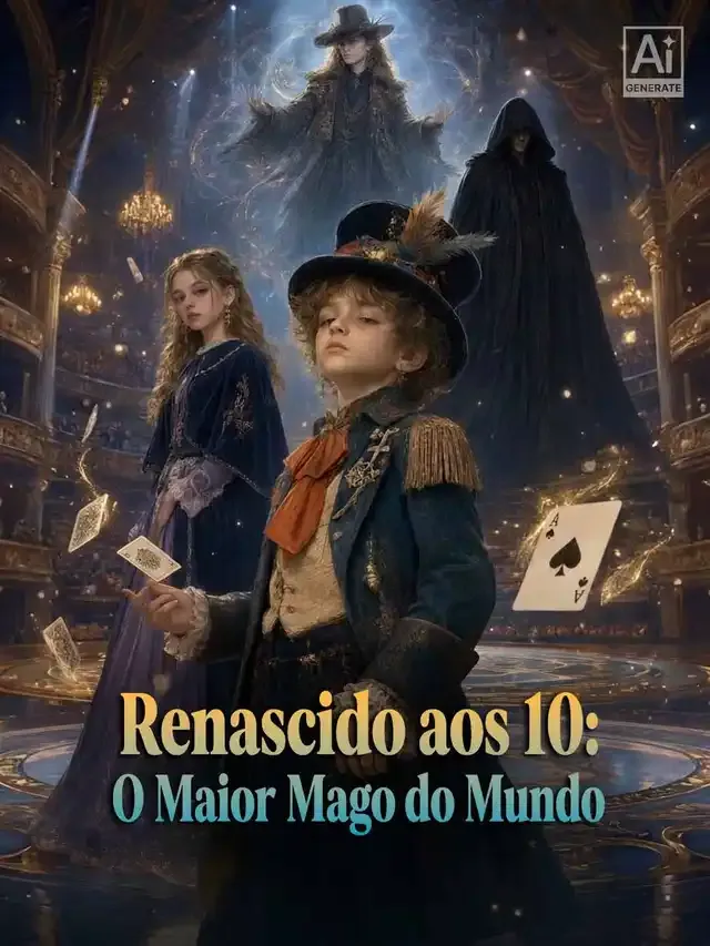 Capa de Renascido aos 10: O Maior Mago do Mundo