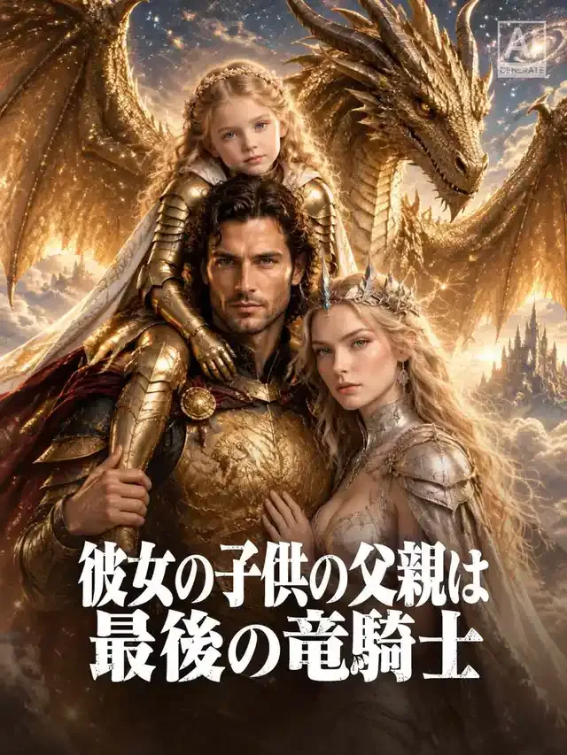 「彼女の子供の父親は最後の竜騎士」のカバー画像