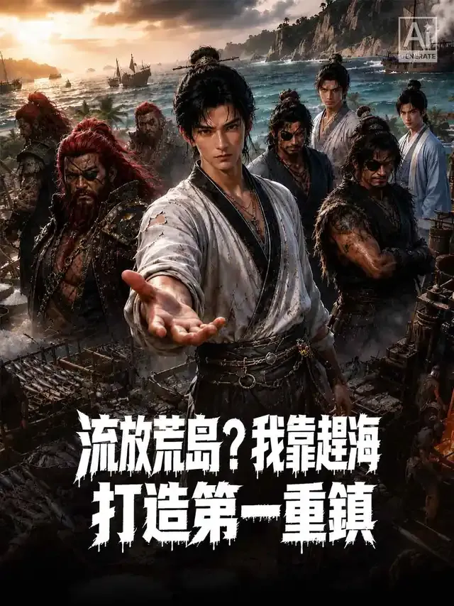 《流放荒島？我靠趕海打造第一重鎮》封面